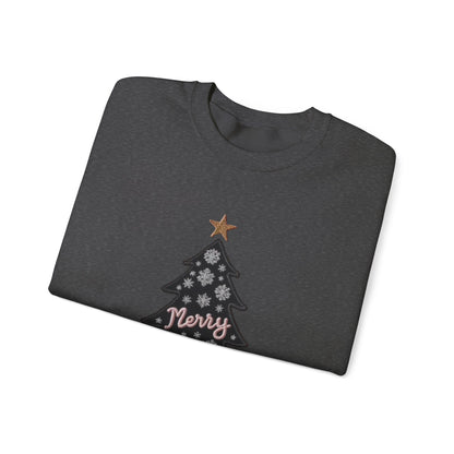 Merry Tree, Christmas sweatshirt, Unisex Heavy Blend™ Crewneck Sweatshirt