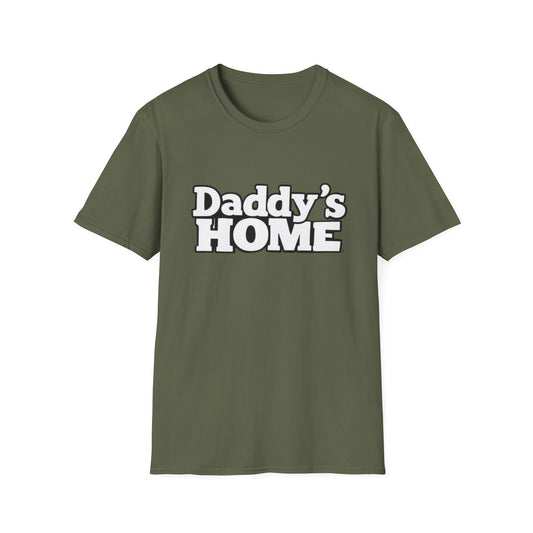 Daddy’s Home, Unisex Softstyle T-Shirt - Psychonaut Swag