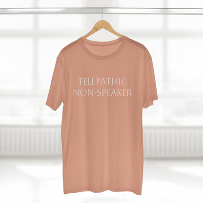 Telepathic Non-Speaker, Adult Staple Tee - Psychonaut Swag