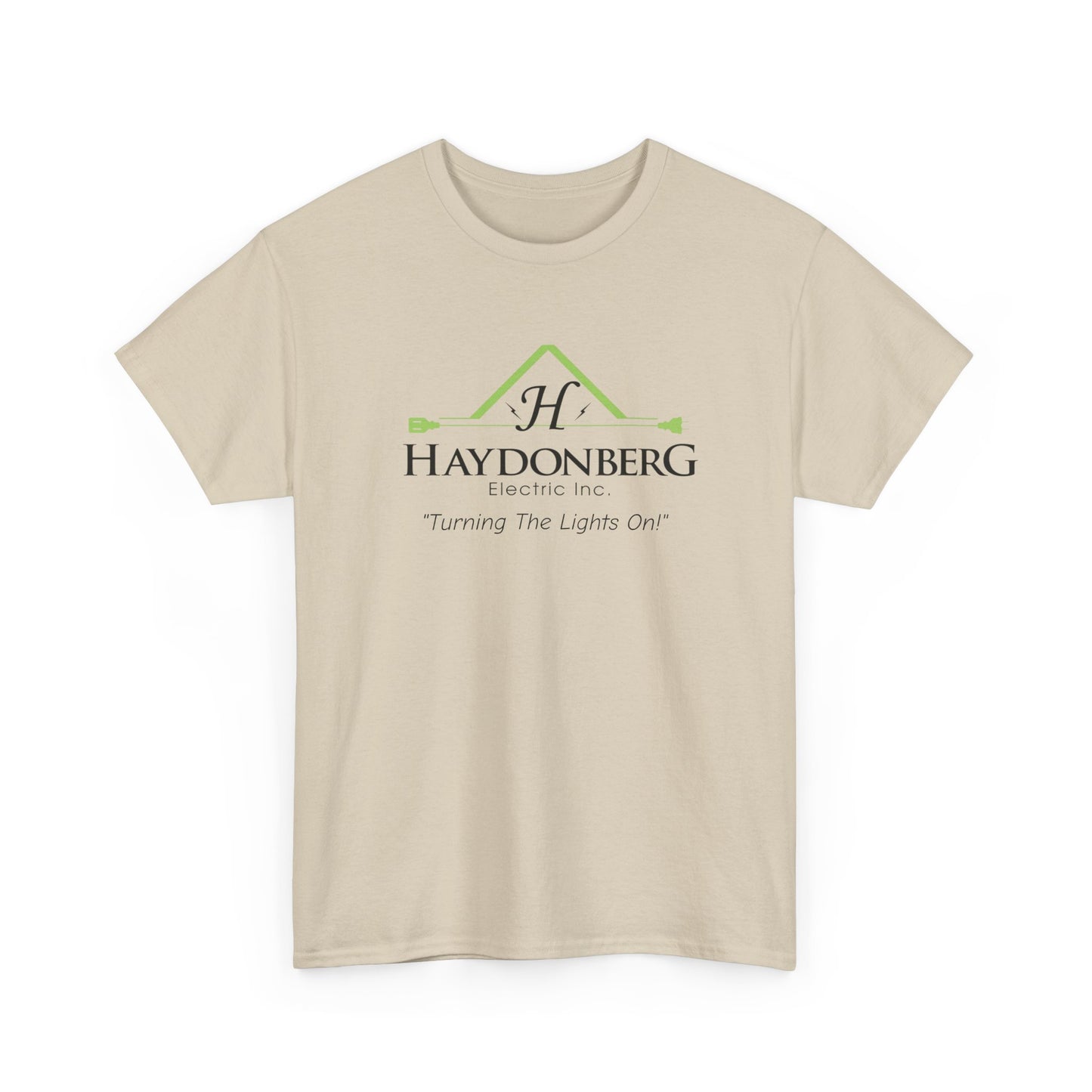 Haydonberg Turning the Lights On, Unisex Heavy Cotton Tee
