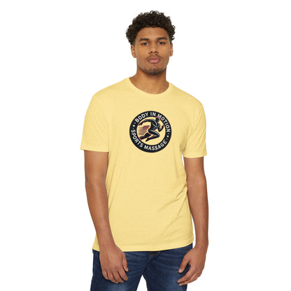 Body In Motion Sports Massage T-Shirt — Recovery & Mobility Athletic Tee