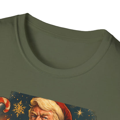 Santa Potus, T-Shirt — Vintage Holiday Political Tee