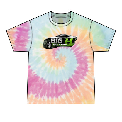 Mechanic Big H, Men's Tie-Dye Tee