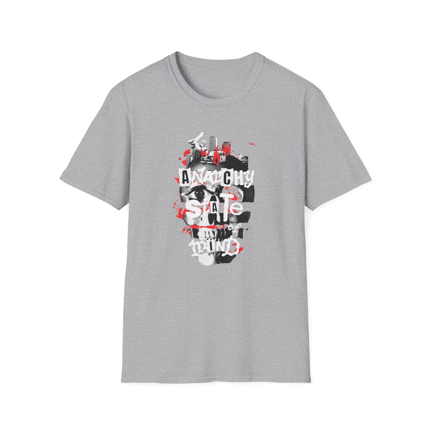 Anarchy State of Mind T-Shirt — "Take Over the Fake Media" Graphic Tee