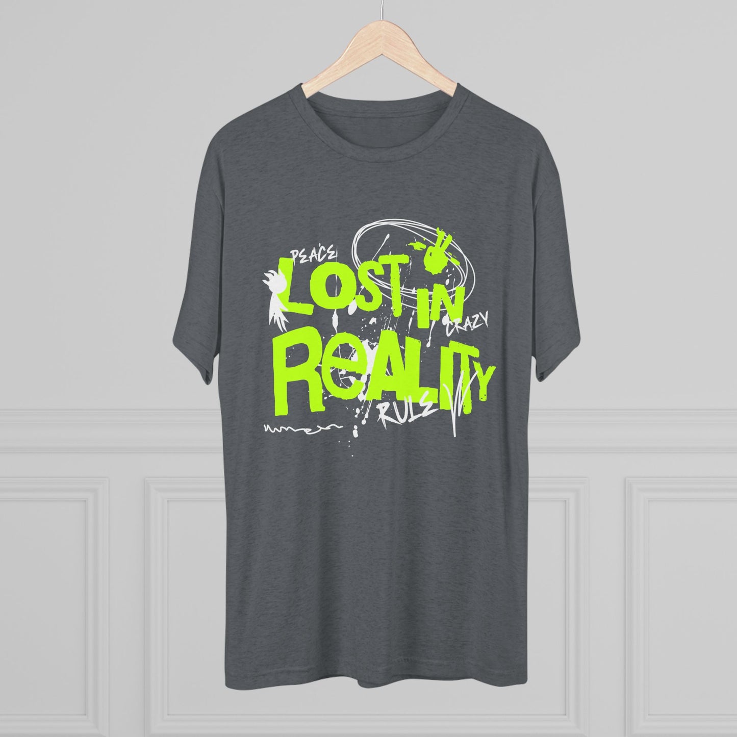 Lost in Reality, Unisex Tri-Blend Crew Tee