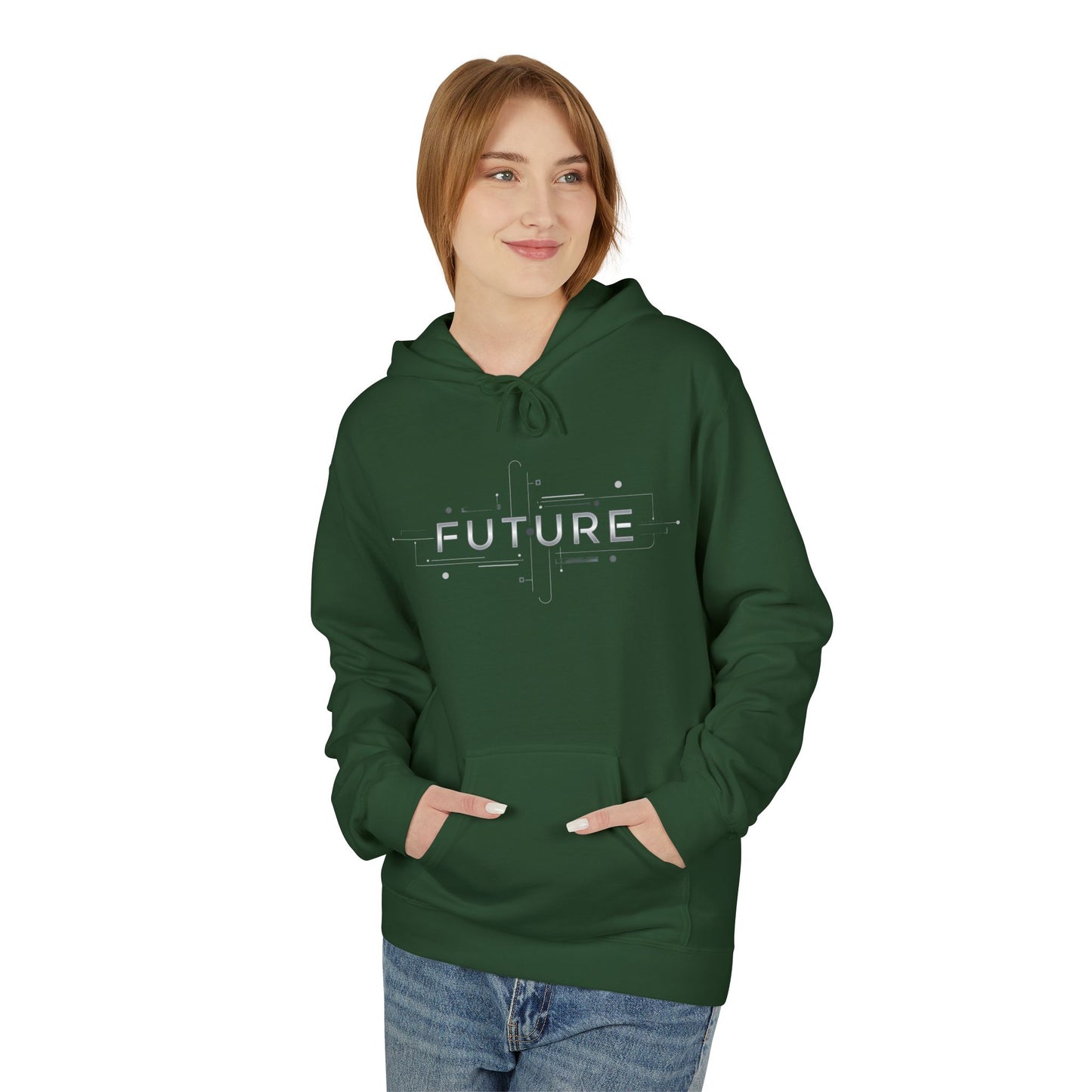 Future Hoodie — Minimal Inspirational Graphic Pullover