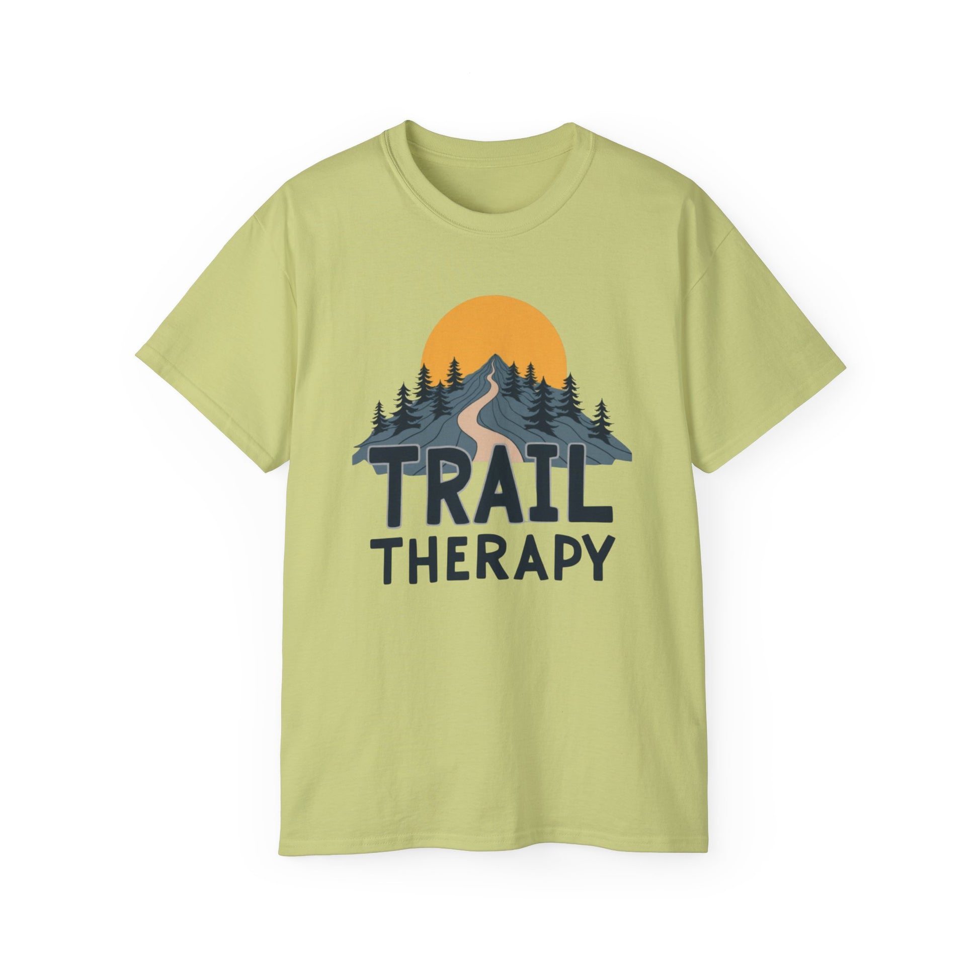 Trail Therapy Unisex Ultra Cotton Tee | Outdoor Lover Gift, Adventure Shirt, Nature Tee, Hiking Apparel, Relaxation Wear - Psychonaut Swag