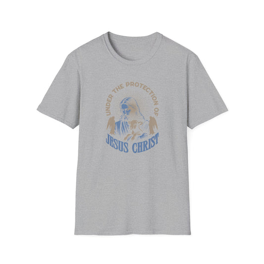 Jesus Christ Protection T-Shirt — “Under the Protection of Jesus Christ” Christian Tee