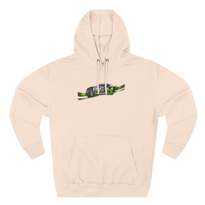 Mechanic Big H, Three-Panel Fleece Hoodie