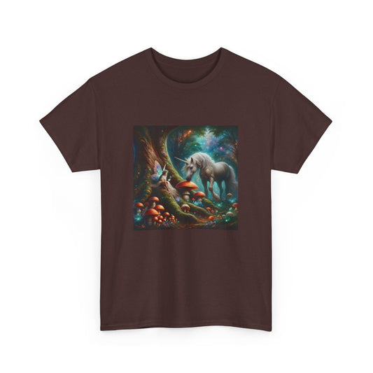 Unicorn Tee - Unicorns Mushroom Break Design - Psychonaut Swag