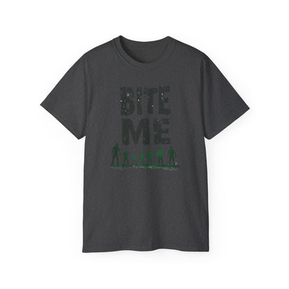 Bite Me, Unisex Ultra Cotton T-Shirt, Casual Wear, Gift for Halloween, Party Shirt, Humor Merch
