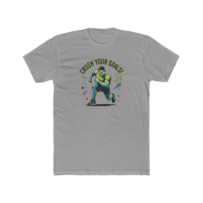 Crush Your Goals T-Shirt — Motivational Fitness Tee for Gym & Workout