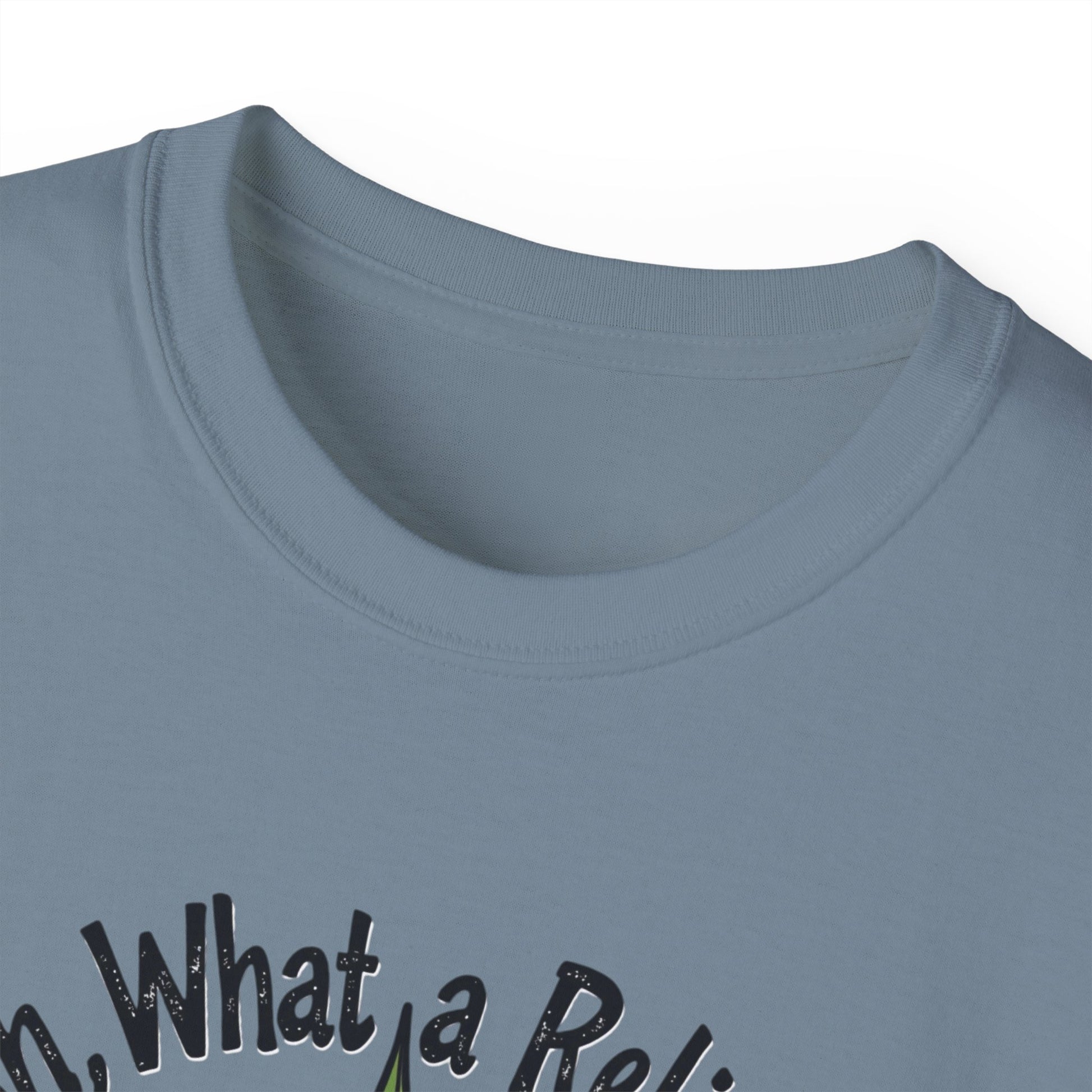 Ah, What a Relief Unisex Ultra Cotton Tee - Perfect for Cannabis Enthusiasts - Psychonaut Swag