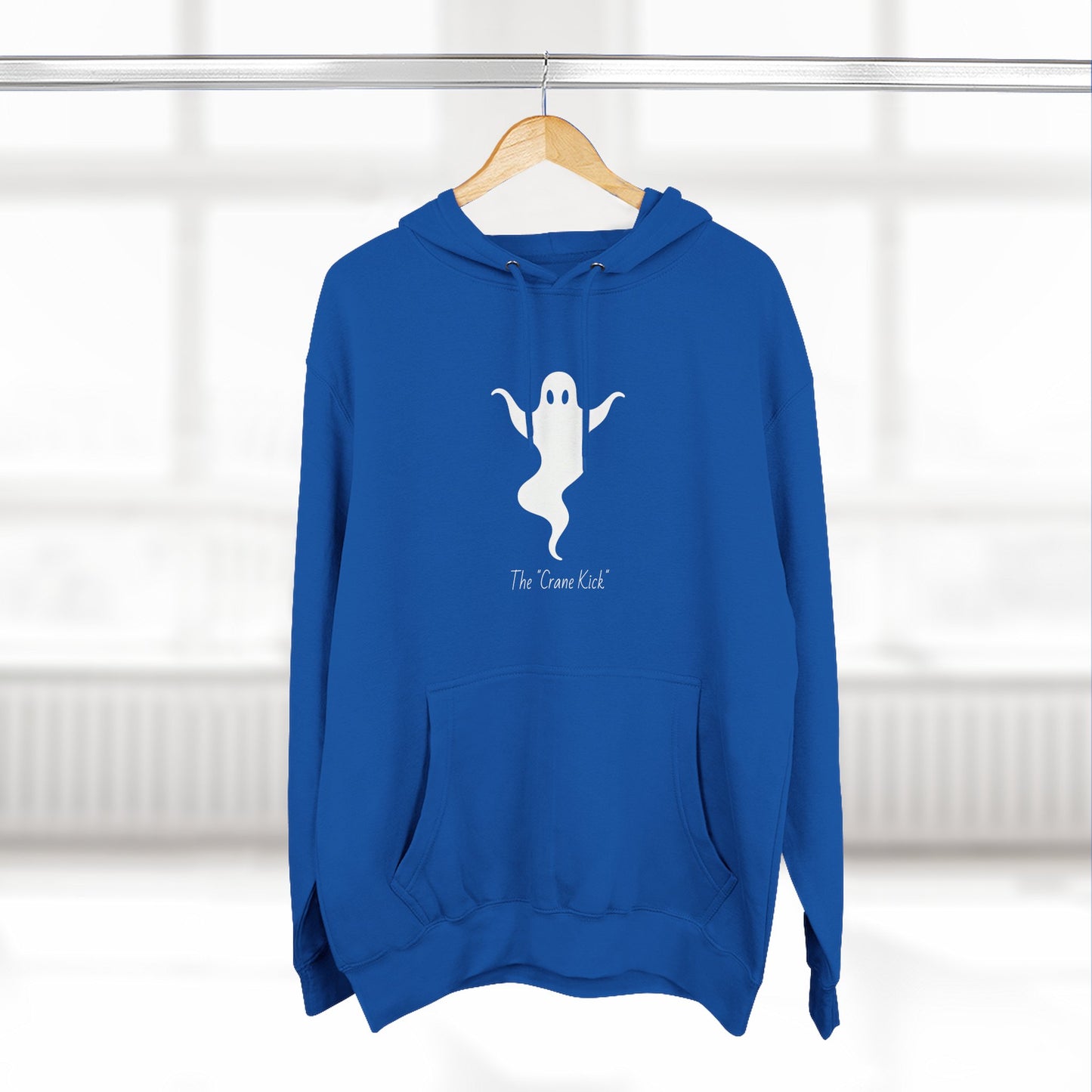 Ghost “Crane Kick” - Cute Halloween Pullover