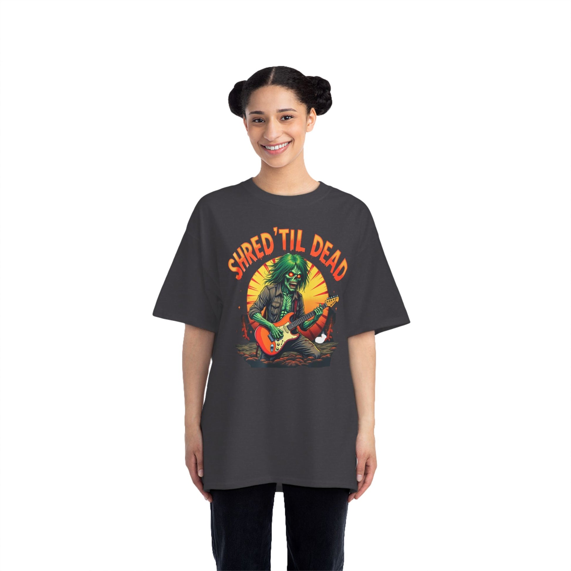Rockin' Shred'Til Dead T-Shirt | Music Lover Gift, Concert Tee, Graphic Tee, Chill Vibes, Unique Band Merchandise - Psychonaut Swag