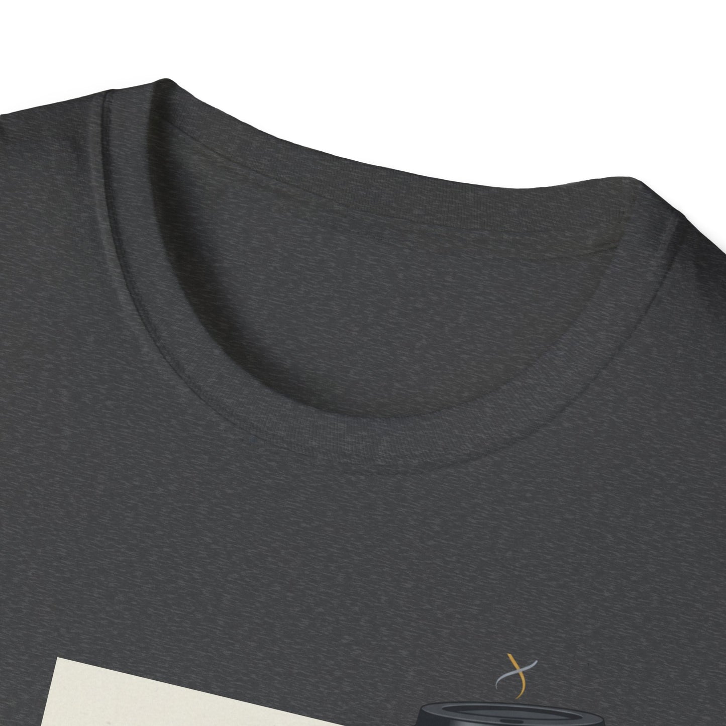 Coffee Receipt T-Shirt — 'The Quirky Cafe' Funny Coffee Order Receipt Tee