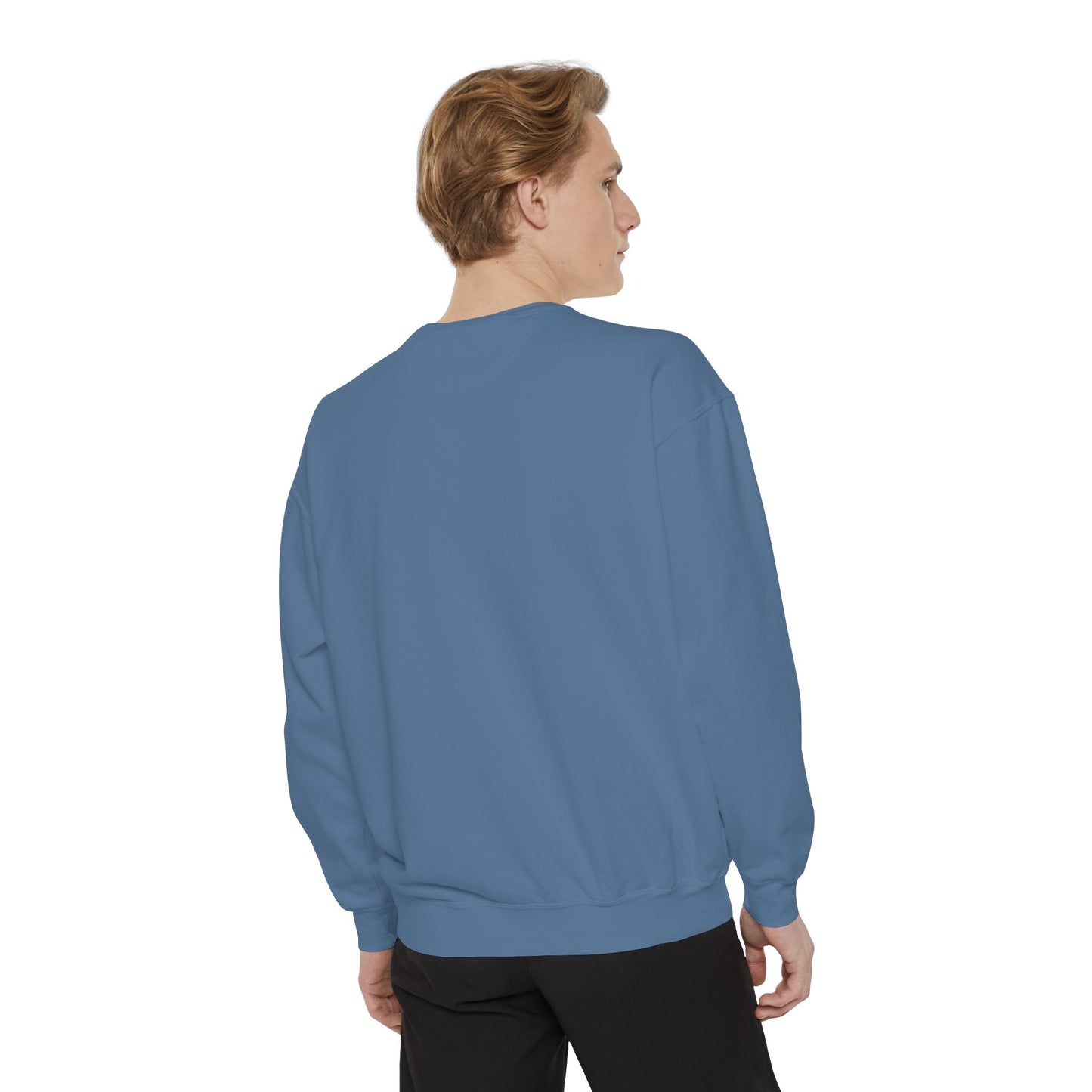 Gamer Santa, Unisex Garment-Dyed Sweatshirt
