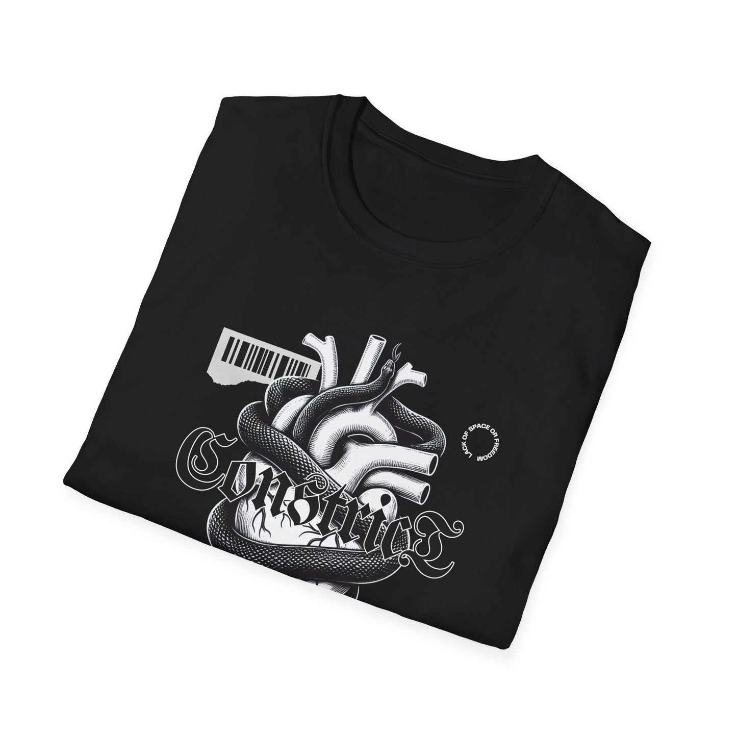 Constricted Heart T-Shirt — Moody Heart Graphic Tee
