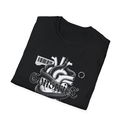 Constricted Heart T-Shirt — Moody Heart Graphic Tee