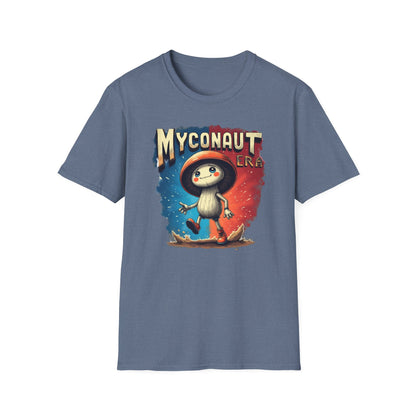 Myconaut Era, Cosmic Adventure T-Shirt, Myconaut Graphic Tee, Unisex Space Shirt, Gift for Gamers, Fun Vintage Style Tee - Psychonaut Swag