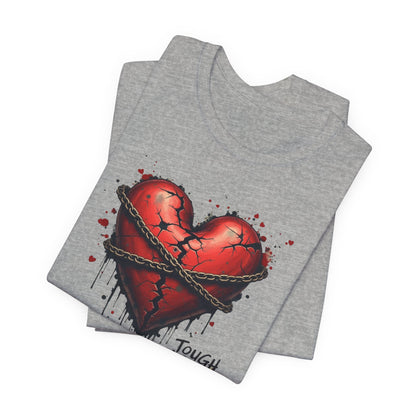 Broken Heart — 'Tough Love' Barbed Heart Graphic Tee