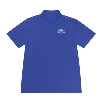 Advanced Mobile, Men's Sport Polo Shirt, Activewear, Casual Dress Shirt for Men, Perfect for Outdoor Activities, Golf, and Everyday Wear