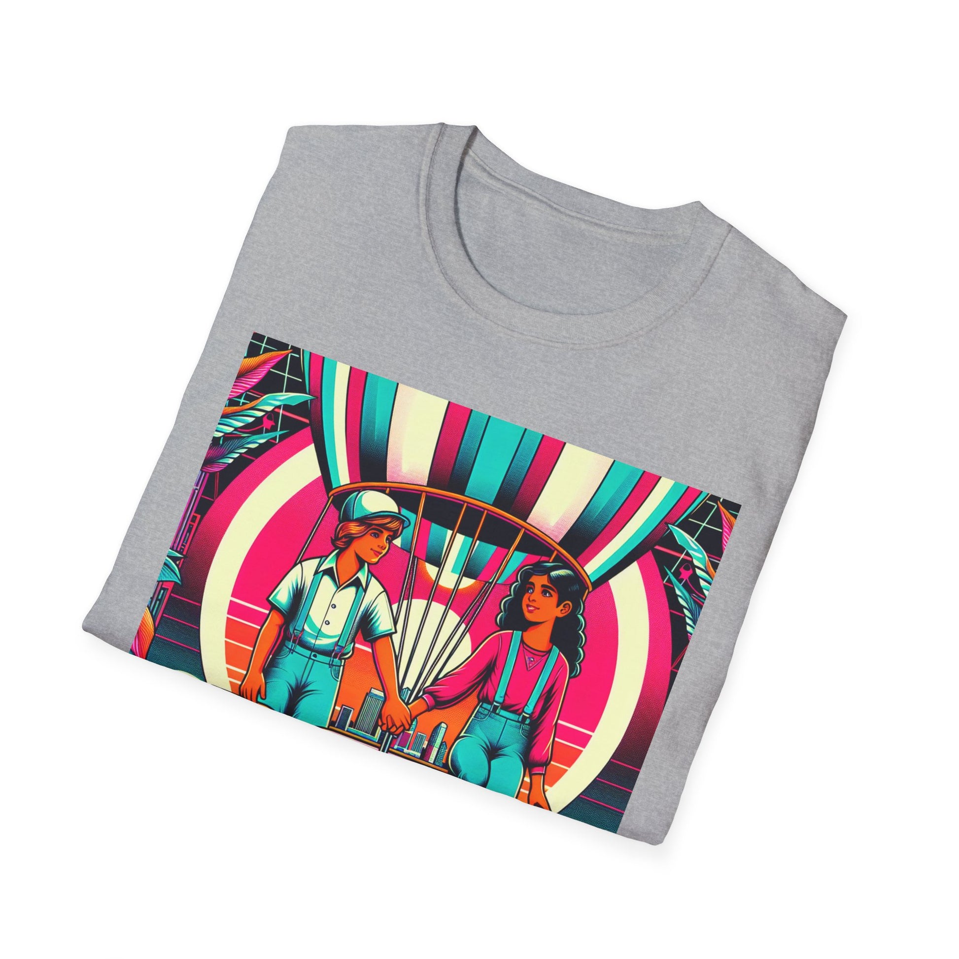Hold On, Unisex Softstyle T-Shirt - Psychonaut Swag