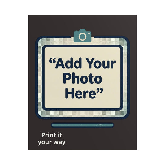 Customizable Movie Poster — Personalized Rolled Prints for Birthdays, Graduations & Man Caves