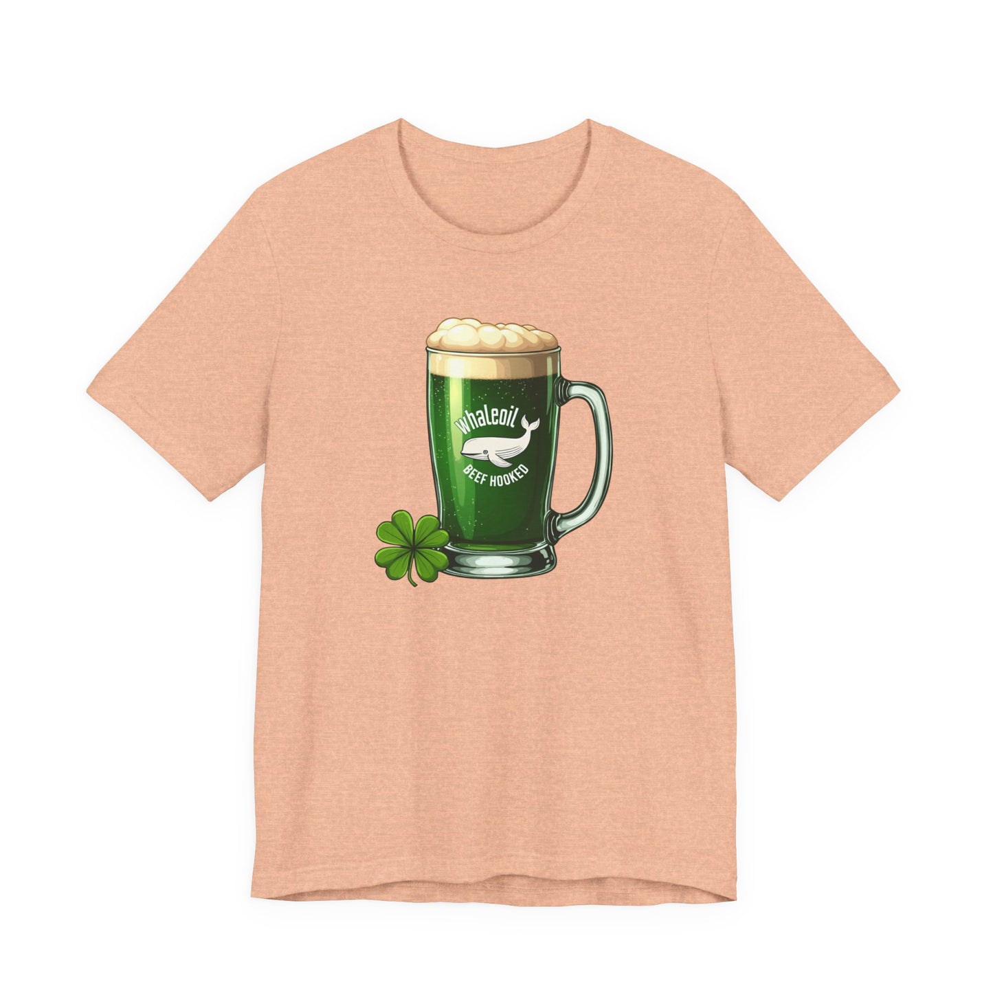 St. Patrick's Day Green Beer T-Shirt — Lucky Shamrock Pint Graphic Tee