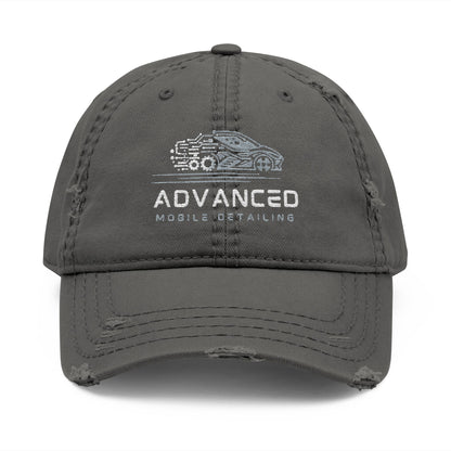 Distressed Embroidered Dad Hat - Casual Cap for Car Lovers, Perfect Gift for Father's Day, Summer Vibes, and Relaxed Outings