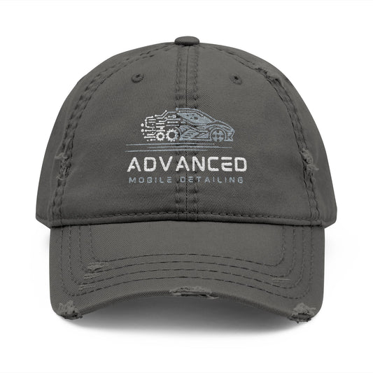 Distressed Embroidered Dad Hat - Casual Cap for Car Lovers, Perfect Gift for Father's Day, Summer Vibes, and Relaxed Outings