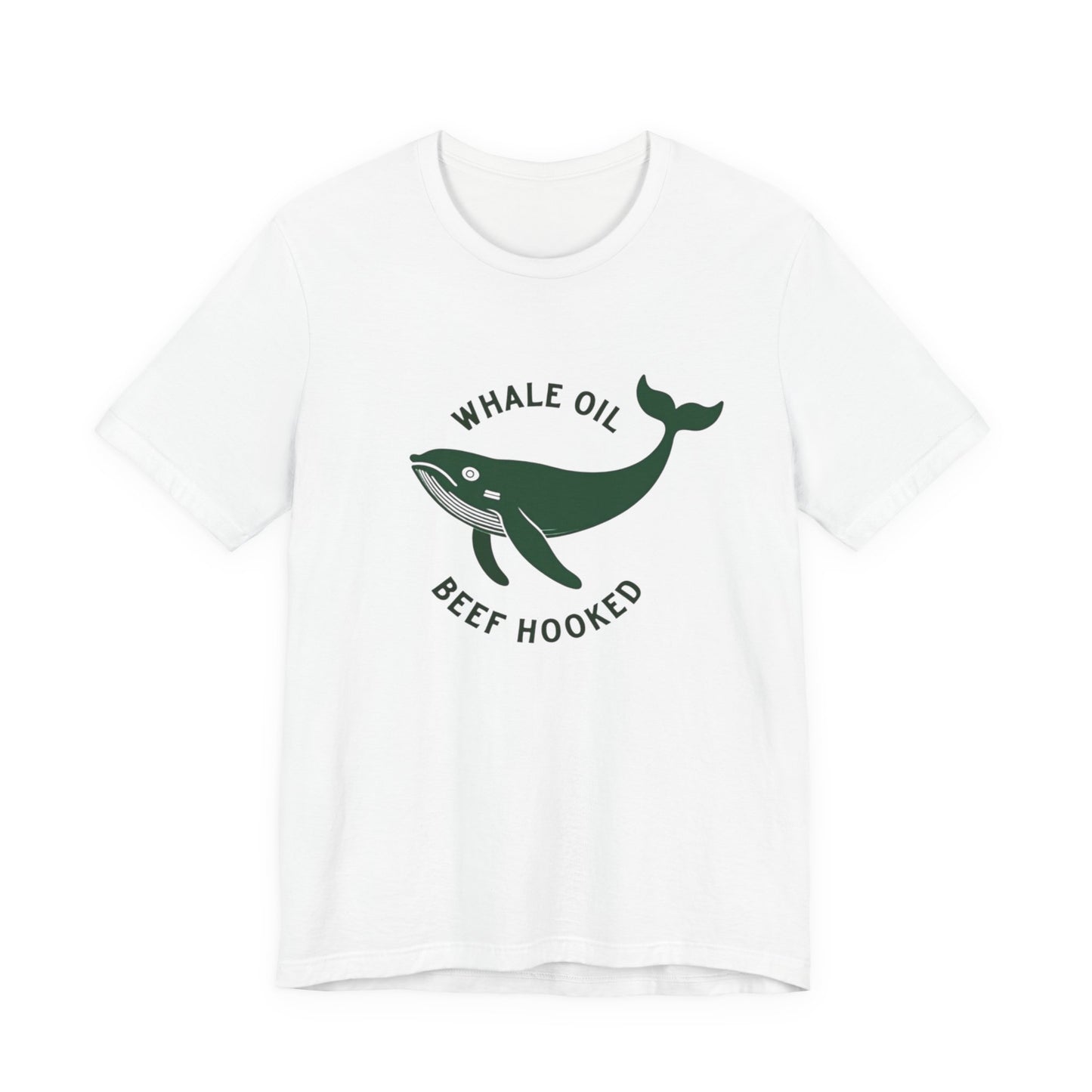 Whale Oil Beef Hooked, Unisex Jersey Short Sleeve Tee