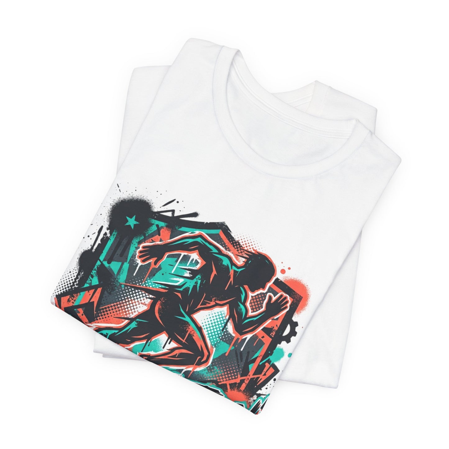 Sports Massage T-Shirt — Athletic Runner Graphic Tee