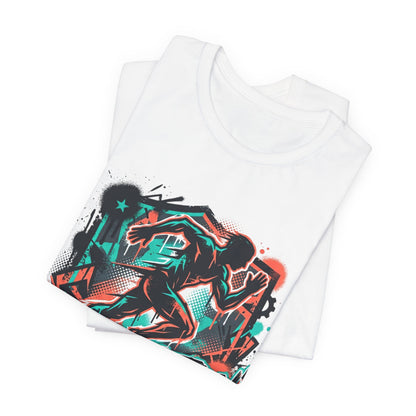 Sports Massage T-Shirt — Athletic Runner Graphic Tee