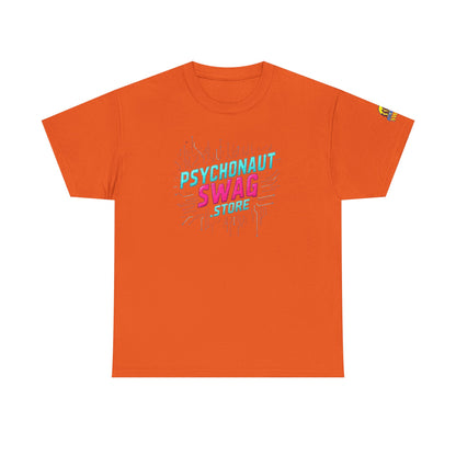 Psychonaut Swag, Human Billboard, Unisex Heavy Cotton Tee