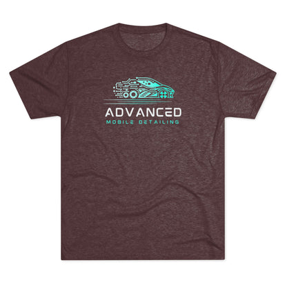 Advanced Mobile Detailing, Tri-blend, Tee | Car Enthusiast T-Shirt, Custom Auto Care Shirt, Gift for Car Lovers, Unique Vehicle Detailing Apparel