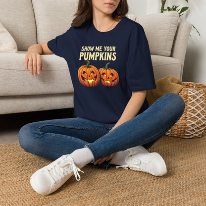 Show Me Your Pumpkins Halloween T-Shirt