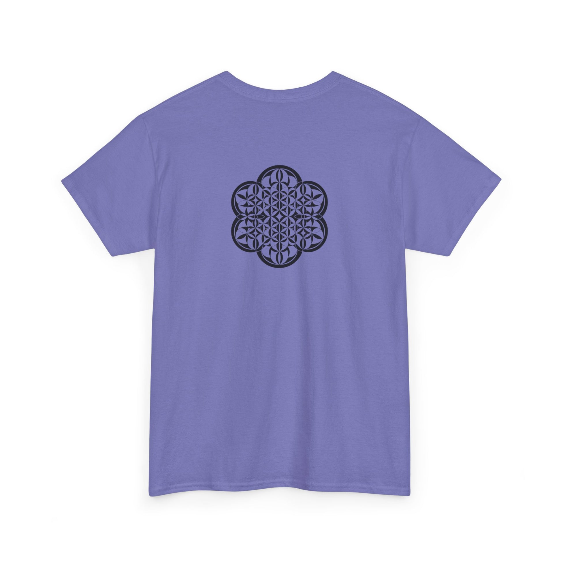 Psychonaut Staple, Flower of life, Unisex Heavy Cotton Tee - Psychonaut Swag