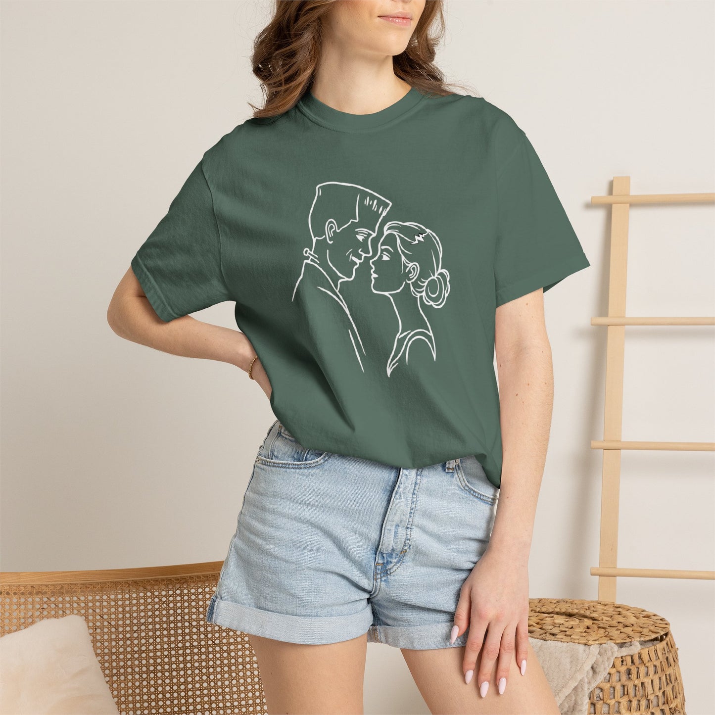 A Marriage So Strong it’s Scary Tee – Minimal Romantic Graphic T-Shirt