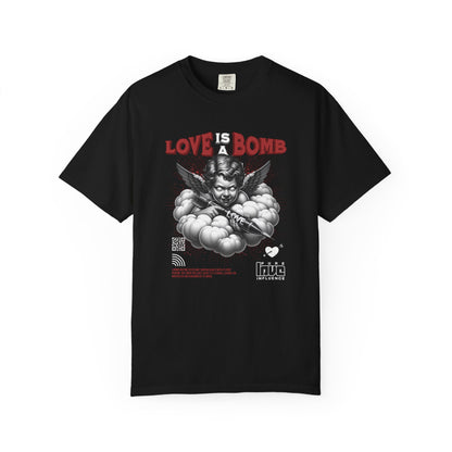 Love Is a Bomb T-Shirt — Vintage Cherub Graphic Tee