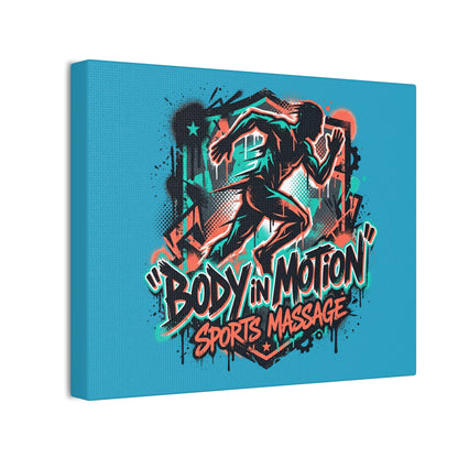 Sports Massage, Canvas: 'Body in Motion - Sports Massage' Stretched Wall Art