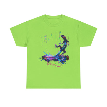 Slurp Lizzard, Unisex Heavy Cotton Tee - Psychonaut Swag