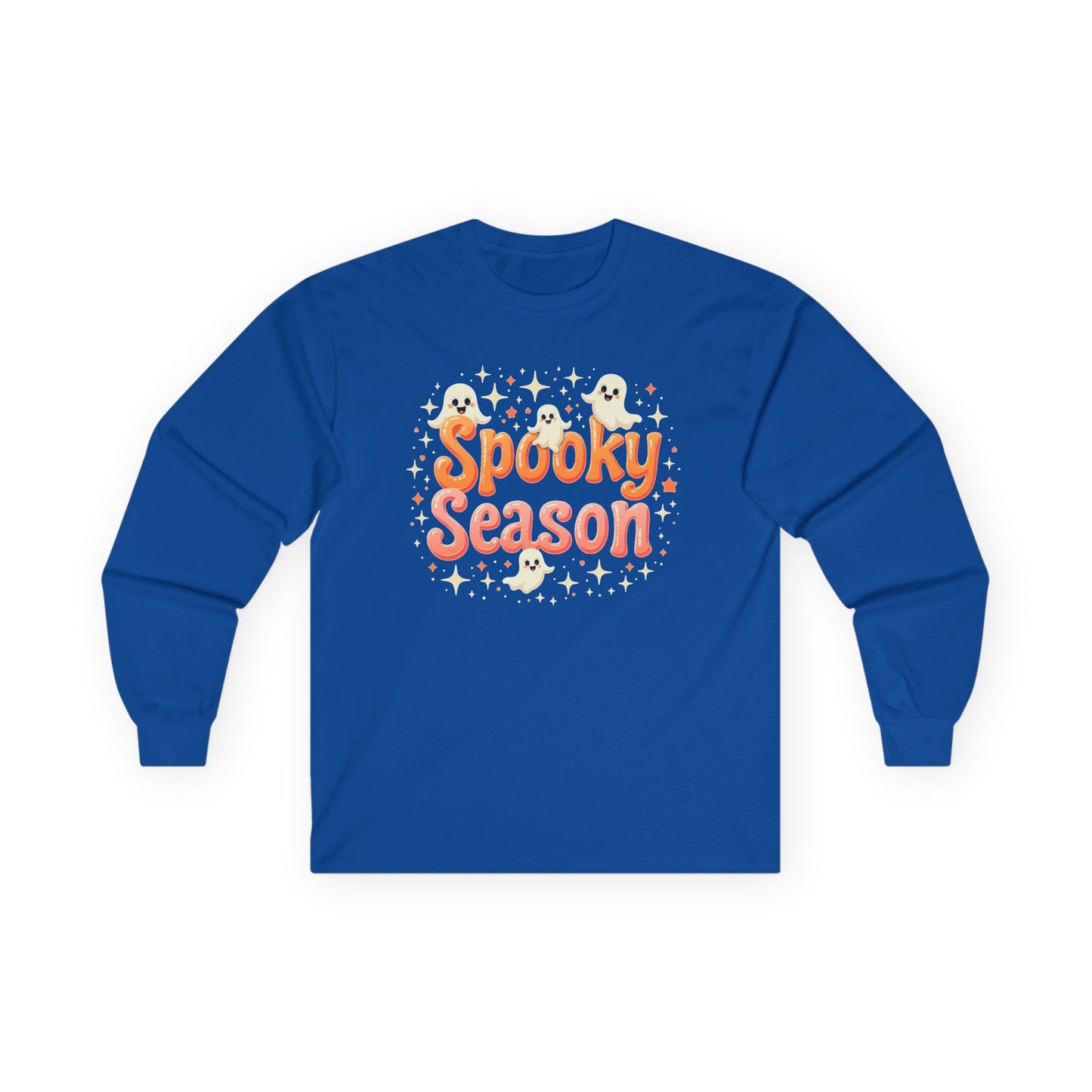 Spooky Season Long Sleeve — Cute Ghosts Halloween Shirt