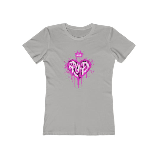 Broken Heart, The Boyfriend Tee for Women