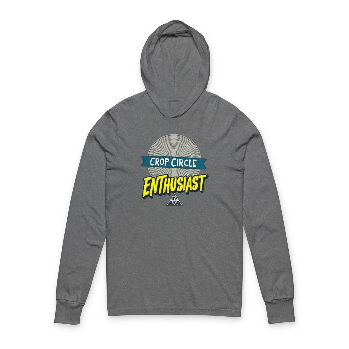 Crop Circle Enthusiast Hooded Long Sleeve Tee