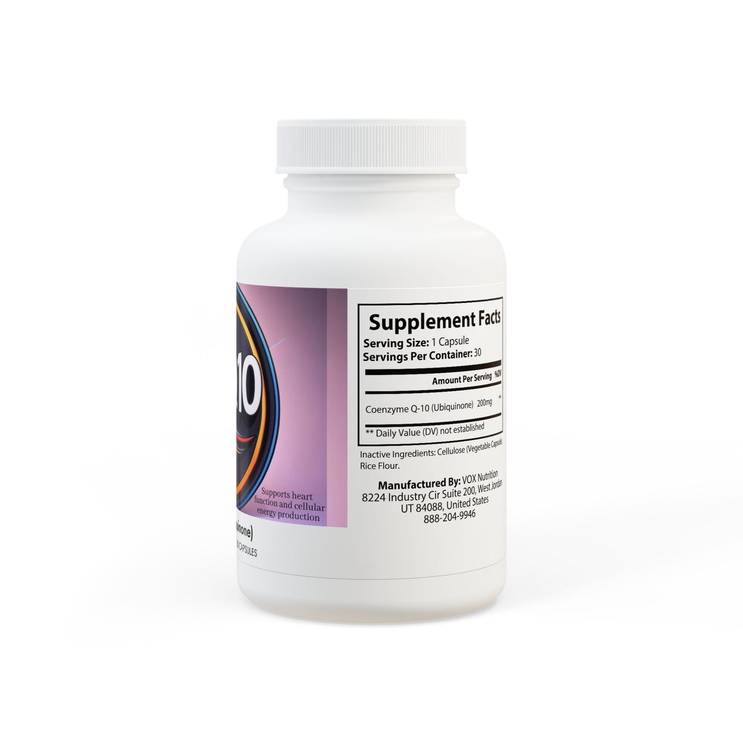 CoQ10 (Ubiquinone) Sup Bro Supplement (30 Capsules)
