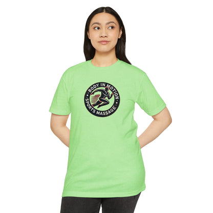 Body In Motion Sports Massage T-Shirt — Recovery & Mobility Athletic Tee