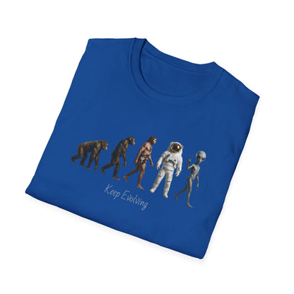 Evolution of Man to Alien T-Shirt — Ape to Alien Graphic Tee