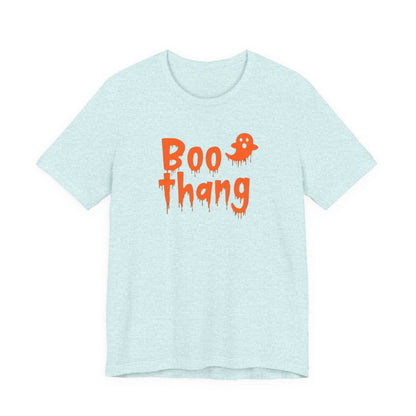 Halloween Boo Thang Unisex Tee, Funny Halloween T-Shirt, Ghost Graphic Tee, Spooky Shirt, Halloween Costume, Fall Fashion