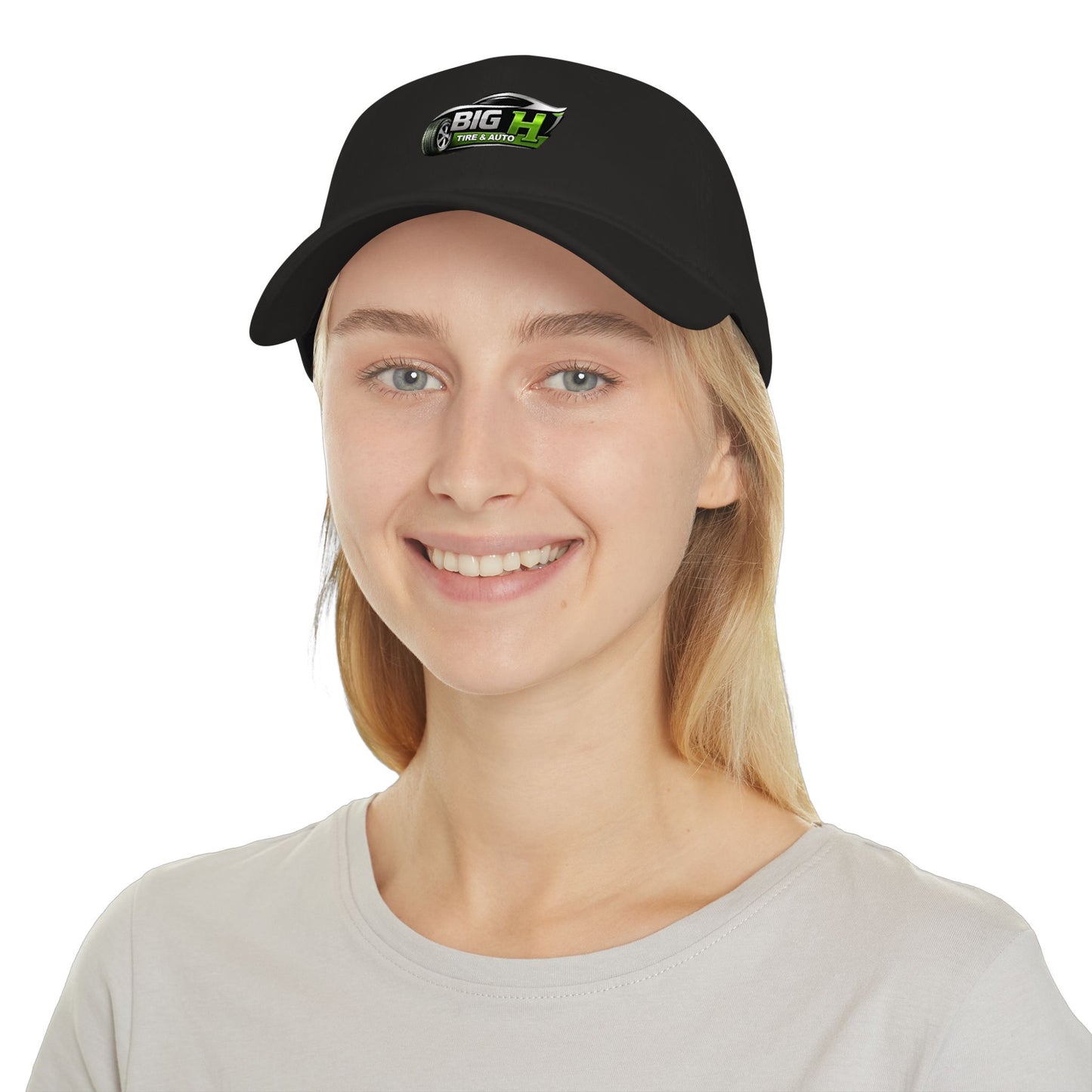 Mechanic Big H, Low Profile Baseball Cap